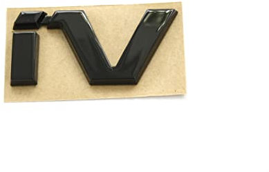 Skoda 5LG853687D041 Schriftzug iV Emblem Buchstaben Logo Aufkleber, schwarz