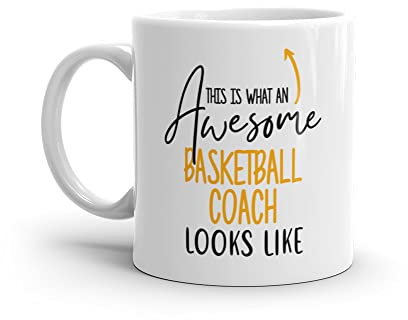 Awesome Basketball Coach Mug-Gift for Basketball Coach-Basketball Coach Mugs-Basketball Coach Gift Ideas-Unique Mug