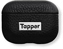 Tapper Schwarze Lederhülle für AirPods Pro