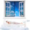 Fliegengitter Fenster Magnet, 140 x 130 cm Fliegengitter Balkontür Fliegengitter Tür Ohne Bohren Fliegenvorhang Balkontür Fliegengitter Magnet Fliegengitter Tür【Schwarz】