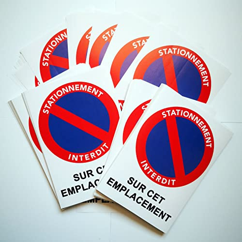 30 flyers pour avertir d'un stationnement interdit