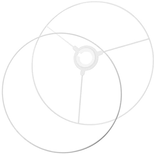 GRIRIW 1 Juego Marco De Pantalla Anillo De Lámpara De Metal Jaula De Luz Anillo De Marco De Soporte De Pantalla Anillos De Pantalla De Lámpara Instalador De Araña Cable Eléctrico Cuadrado