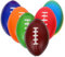 OATIPHO 6 Pièces Mini Ballons De Football en Mousse Miniatures Ballons De Rugby Modèle Américaines Cuir Petit Boule Sport en PU Accessoires De Mini Rugby pour La Fête des Enfants