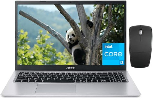 acer Aspire 3 15.6 FHD Laptop for Student and Business - Intel Core i3-1115G4, 36GB RAM, 2TB SSD, 10H Long Battery Life, Wi-Fi, Bluetooth, HD Webcam, Windows 11 Home in S, Bundle with Wireless Mouse