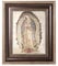 HZMAN Jungfrau Maria, Gemälde, Retro, handgefertigt, gewebt, Holy Our Lady Guadalupe, Charakter, Bild, Poster, Wand-Tischrahmen für Wohnzimmer, Schlafzimmer, 30,5 x 25,4 cm