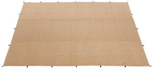 CanvasCamp All Purpose Canvas Sonnensegel Rechteckig 2x4m Wasserdicht Mit Ösen - Segeltuch Wasserdichter Sonnenschutz Terrassenüberdachung Ohne Bohren - Regenschutz Terrasse, Garten, Shade Tarp