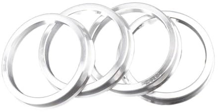 TANGSIYANG Zentrierringe 4 Stück Auto Aluminiumlegierung Radnabe Zentrische Ringe Mittelbohrung 75,1-54,1 75,1-56,1 75,1-57,1 75,1-60,1 Radnaben Zentrierringe(75.1-66.45)