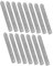 HOLIDYOYO 15 Pièces Réparation de de soudage tige de souder à froid Tige de soudure bâtons pour le soudage baguettes de soudure en aluminium Silver