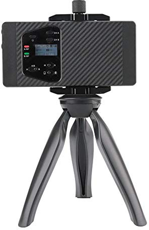 Nikou CVM-WS60 UHF Wireless Clip-on DSLR Microphone Transmitter Receiver Kit, Wireless Lavalier Microphone
