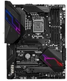 Z390 Motherboard, LGA1151, Supports Core i5-9400F/8600K, i7-9700F, i9-9900KF CPUs, 4xDDR4, M.2, ATX
