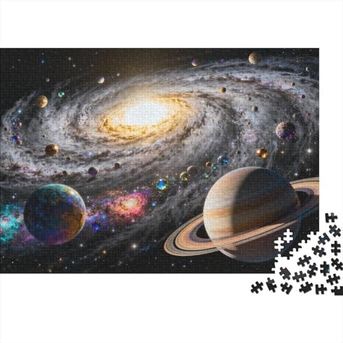 Träumig1000 Teile Puzzle Aus KKunston Premium Puzzle Für Erwachsene Puzzle Challenge Universum GalaxieLernpuzzle Familienpuzzle70x50cm/1000pcs