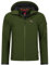 Höhenhorn Altus Giacca softshell da uomo, per esterni, funzionale, per il tempo libero, impermeabile, traspirante, calda, con fodera interna in micropile, verde, XL