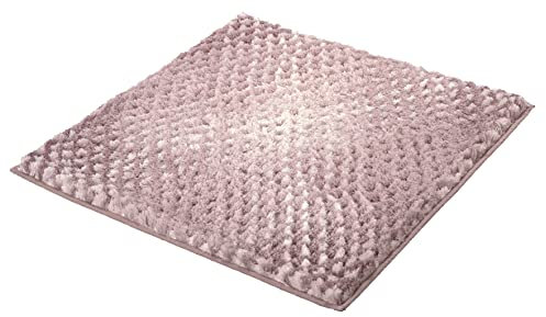 Kleine Wolke Badteppich Cory Old Rose 60x 60 cm rosa/pink, 229121407135