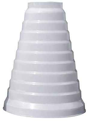Universal Reduzierstück für Lüftungssysteme Ø 80-200 mm. Reduzierverbinder Reduktion Rohr Ø 80 100 110 120 130 140 150 160 170 180 190 200mm. Übergang Lüftung Rundrohr Ventilation Lüftungskanal