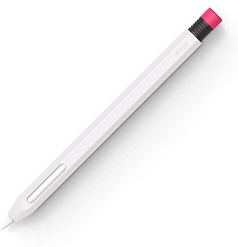 elago Funda Clásica de Silicona Compatible con Apple Pencil Pro y Apple Pencil de 2ª generación - Compatible con Carga Magnética y Doble presión (Lee Las Instrucciones de instalación)
