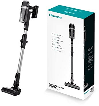 Hisense HVC6264BK Aspirateur Balai sans Fil, Noir, 5kg