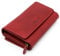 Benthill Femme Portefeuille XXL avec Protection RFID | Cuir véritable Femme Porte Monnaie Grand | Grand Porte-Monnaie Vintage Femmes, Color:Rouge