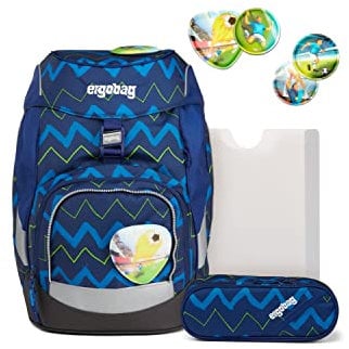 ergobag prime School Backpack Set FallrückziehBär