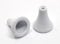 fiXte Replacement Bell Cord Pull Switch Curtain Roman Blind Plastic Light Switch Bathroom Kitchen Fan etc White (Pack of 2)