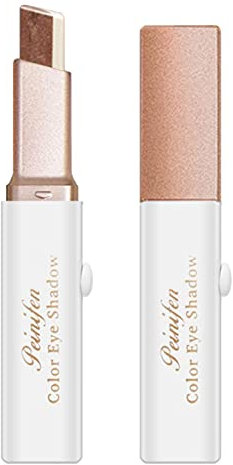 adawd Lidschattenstift Mattes Finish - Wasserdichter, langanhaltender zweifarbiger Lidschatten 6 Farbverläufe Lidschattenstifte für natürliches Rosa Frauen Mädchen - Augenkosmetik Make-up-Sticks