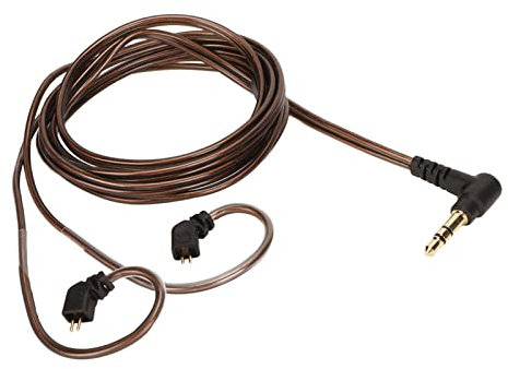 Cable de Actualización de Auriculares de Repuesto con Reducción de Ruido para Auriculares de 2 Pines de 0,78 Mm - Núcleo OFC, Mano de Obra Fina, Compatible con TRN, CCA, UE