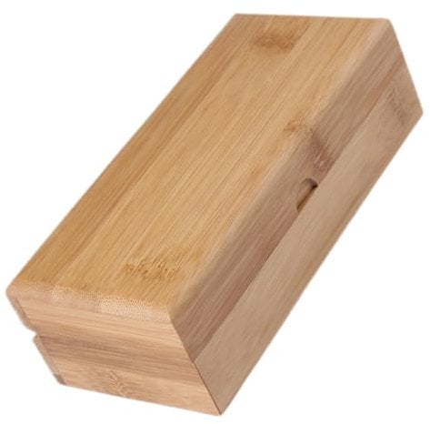 Anneome Brillenbox Lagerkistenbehälter Einzelnes Brillenetui Aufbewahrungsbehälter Für Gläser Brillenbehälter Brillenschutz Organizer Für Brillenetui Aus Holz Bambus Hölzern Holzkasten