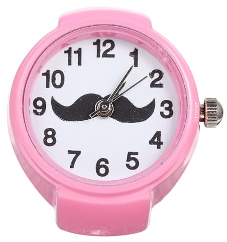 Amosfun Fingerringe Aus Abs Sicher Und Sanft Zu Tragen Dekorative Damen-fingeruhr Lässige Ringuhr Stylische Uhr Für Alltag