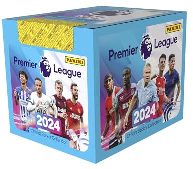 Premier League 2023/24 Sticker-Kollektion, 50 Packungen