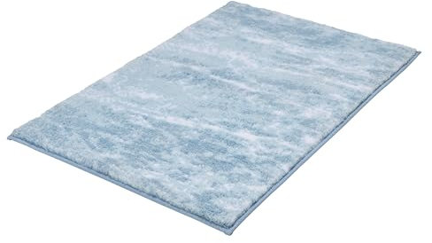 Kleine Wolke Badteppich Nevoa, 60x90 cm, Hellblau