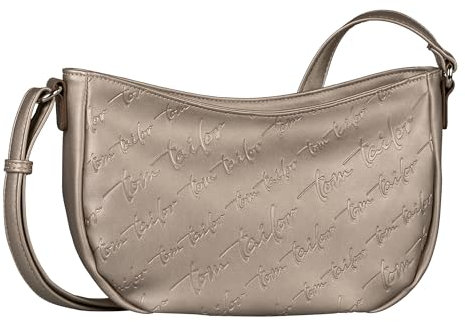 TOM TAILOR Denice Damen Umhängetasche Crossbody Bag Mittelgroß Beige