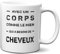 L'Esprit Des Anges Tasse-Mug Cadeau Papa Chauve - Pas Besoin De Cheveux Pour Être Un Super Papa - Idée Cadeau Humour Original Anniversaire Fête