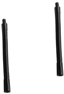 TOYANDONA 2pcs Microphone Extension Connection Hose Soft Tube for Mic Stand Easy Installation for Better Recording Compatible Interface
