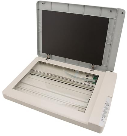 Escáner plano de gran formato de resolución de 1200 DPI, escáner de cama plana HD color A3, reconocimiento de texto OCR/escaneo PDF de varias páginas directamente, para escuela, oficina, hogar