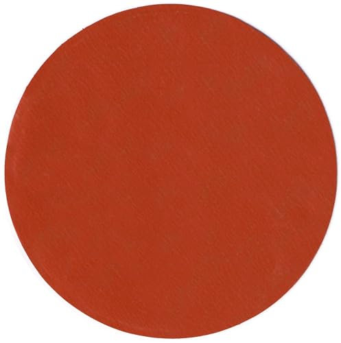 AKbase Schleifscheiben | 125mm rot | P2000 | 20 Stück Kletthaftung für Exzenterschleifer | KÖRNUNG und STÜCKZAHL WÄHLBAR |