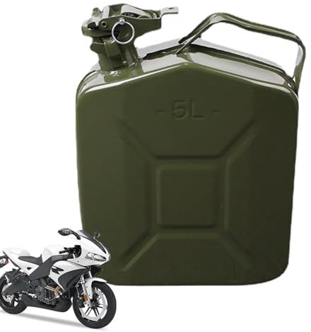 Bidon de carburant Jerry - Bidon de gaz Jerry portable, Bidon d' en métal | Seau à en tôle d'acier épaissie laminée à froid, fournitures de voiture tout-terrain résistantes à la rouille