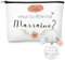 Xuniea Cadeau pour Marraine - Trousse à Maquillage & Porte-Clés avec Message « Tata, veux-tu être ma marraine ? » - Demande ou Annonce de Marraine pour Baptême, Communion, Anniversaire ou Noël