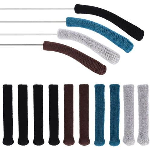 10 Pcs Glasses Ear Cushions, Eyeglass Ear Cushions Holder Grips, Glasses Ear Grips, Glasses Arm Covers, Soft Cotton Anti Slip Glasses Grips Behind Ears for Sunglasses Temple Tips Eyeglass Temple Pads