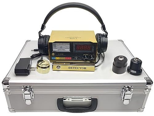Detector de fugas de agua, detectores de fugas de agua subterránea eléctricos Equipos con auriculares, detección de fugas en interiores y exteriores, fugas en tuberías de agua domésticas con calefac