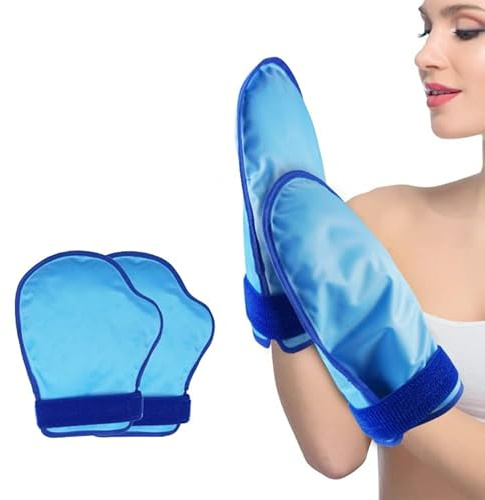 Guanto Terapia Freddo e Caldo per Mano – Impacco Gel Riutilizzabile per Dolore, Artrite, Tunnel Carpale, Gonfiore – Guanto Crioterapia e Termoterapia con Fascia Regolabile