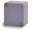 BOXEXPERT Aluminium Industriegehäuse, 50x45x30mm, IP66, pulverbeschichtet, grau, Wandgehäuse, Installationsgehäuse, Leergehäuse, Druckgussgehäuse, Gehäuse der Serie Alster