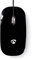 Nedis Wired Mouse MSWD200BK Scroll-Rad, PC-Maus, PC/Mac, 2-Wege, Schwarz