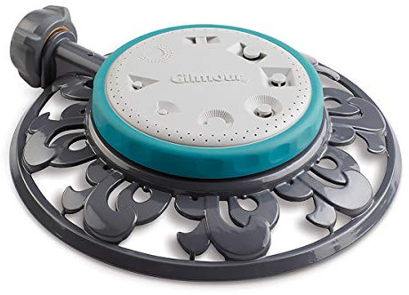 Gilmour 859563-1004 Circular Sprinkler-Heavy Duty, 8-Pattern, Grey