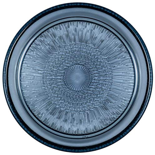 Kusintha Glass Plate 18cm Blue