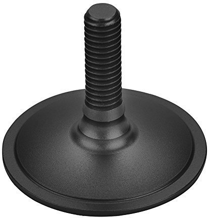 VGEBY1 Steuersatz Abdeckkappe,Leichte Fahrrad-Abdeckkappe mit rot-schwarzer Gabelrohrabdeckung, Spacer Alluminum Alloy(Black)