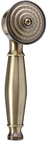 Rame Antico Bagno Palmare Soffione Doccia for Doccia Rubinetto Hand Held Shower Head for Rubinetto del Bagno Spray (Color : Green Bronze)