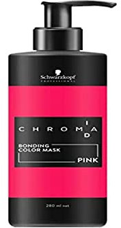 ChromaID SCHWARZKOPF Pflegende Maske, pigmentiert, Rosa, 280 ml Rosa.