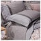 Caleffi - Bettwäsche-Set für Doppelbett aus 100% Baumwolle, 240 x 280 cm, Spannbettlaken für Doppelbett, Matratzenschoner 180 x 200 cm, für Matratze mit Einer Höhe von 25 cm, 2 Kissenbezüge 50 x 80