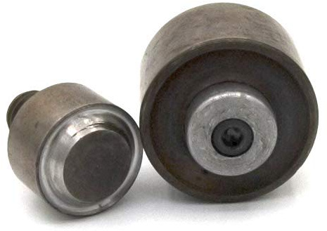 Baby Snap Heavy Duty Ösen mit Scheiben 14mm und 12mm (Werkzeug für BabySnap Heavy Duty Zange, 14mm)