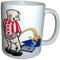 Wee On Funny Football Team Shirt Fan Rivalry Tea Coffee Mug (Southampton (weeing on Portsmouth))