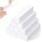 10 Pezzi Bianco Buffer Blocco Acrilico Nail Art Cura Suggerimenti Levigatura File Strumento per smerigliare, tampone per unghie, per saloni di bellezza, adatti per unghie in gel